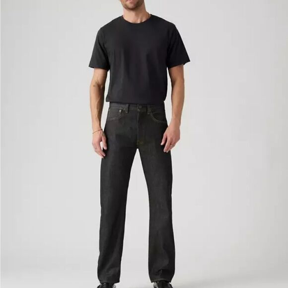 Levis 501 original shrink to fit mens jeans - Picture 1 of 10